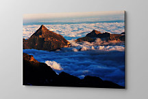 Obraz do obývačky Vrcholky hôr v oblakoch zs1351